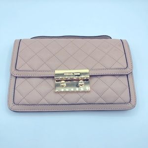 Michael Kors satchel with gold chain